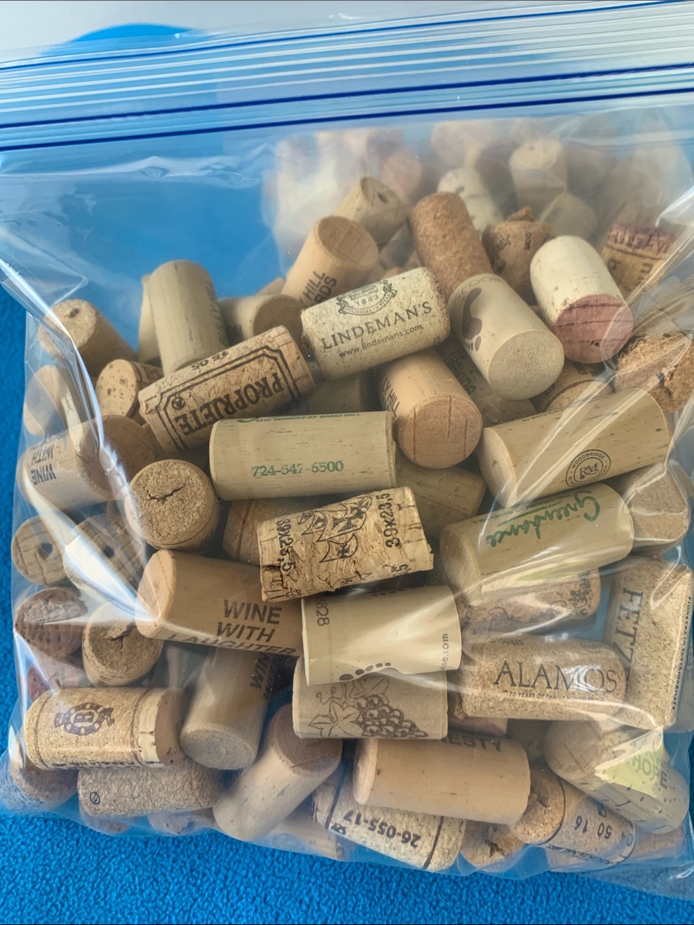 Wine Corks For Crafting - 125 - Mystery Bag